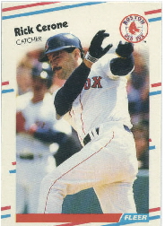 1988 Fleer Update Baseball Cards       006      Rick Cerone